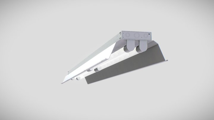 Office Ceiling Lights 3D Model