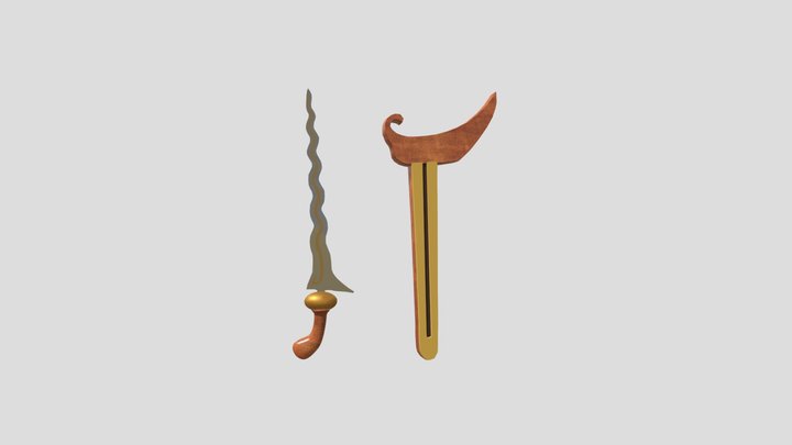 Dagger (Malay) 3D Model