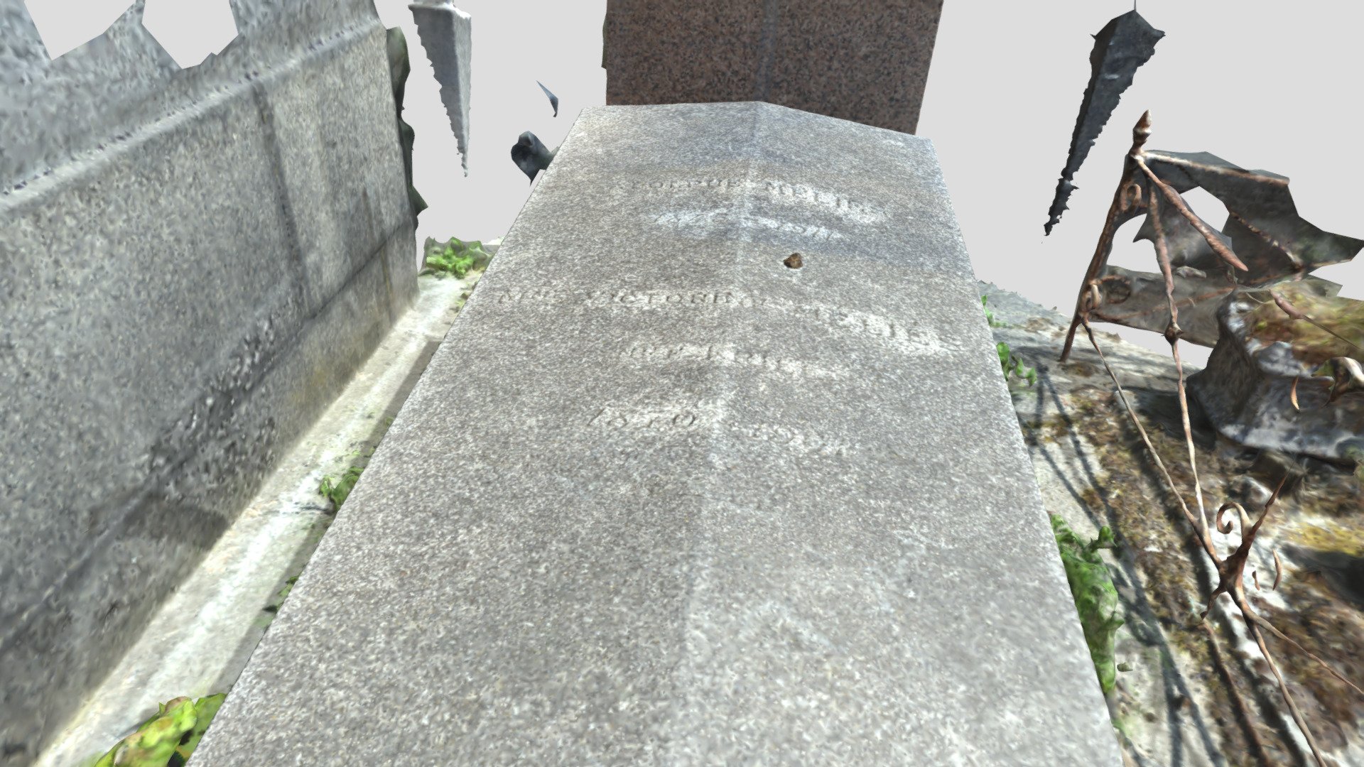 Tombe Adolphe Méliès - Père Lachaise - Version 1 - 3D model by Pascal D ...