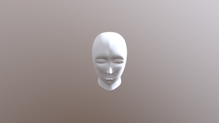 "Human" Head 3D Model