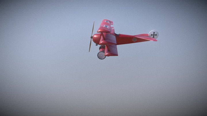 Red Baron 3D Model