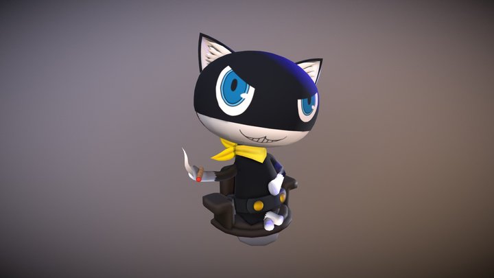 Persona5 Morgana 3D Model