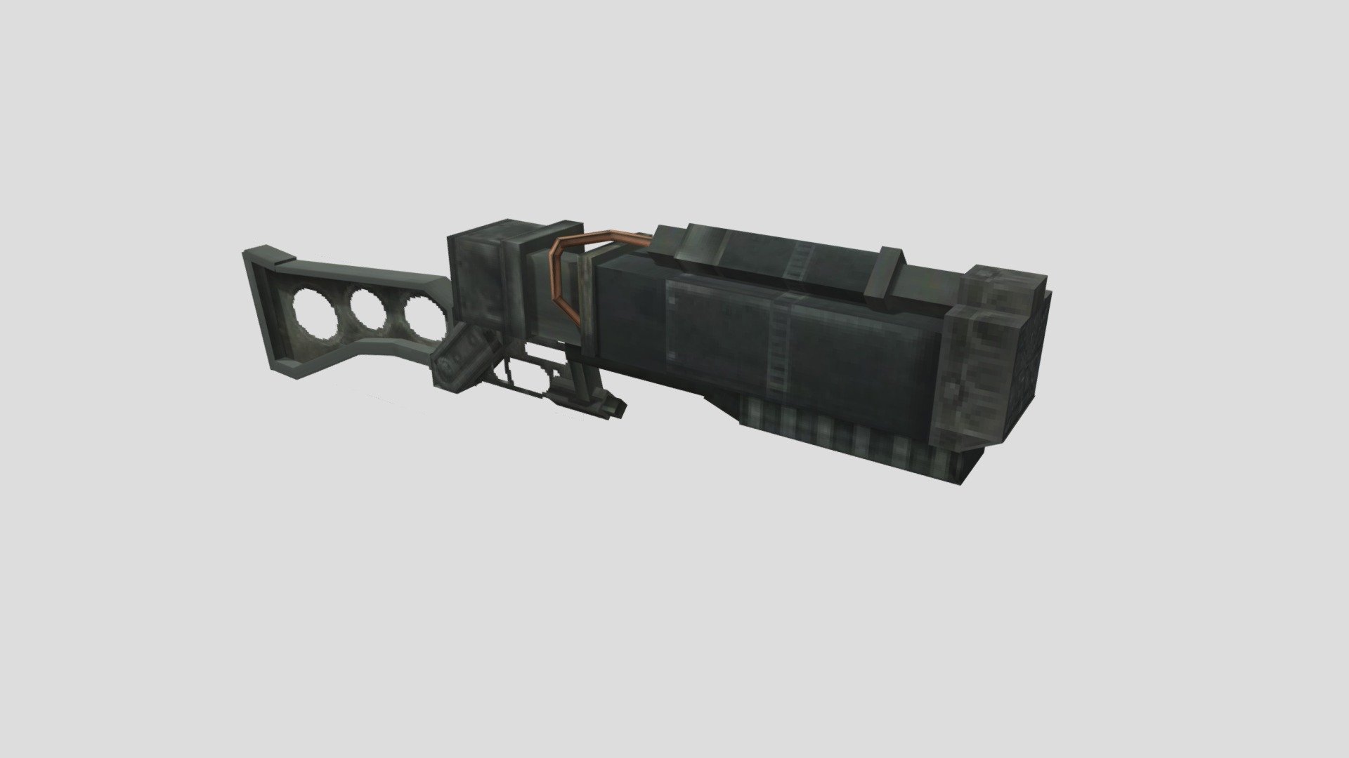 Minecraft Laser Rifle - 3D model by angelduvaal [227639c] - Sketchfab