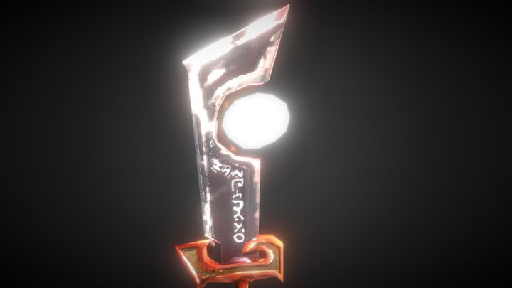 Paladin's blade from World of Warcraft vanilla 3D Model