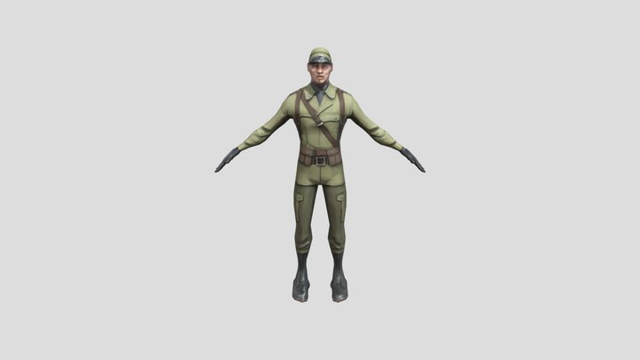Soldier 3D Model