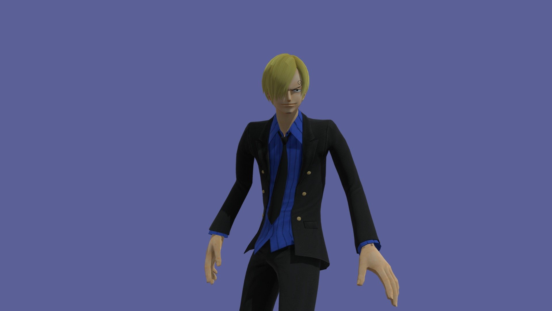 SANJI WCI 3D Model, Leak Arena Gameplay 