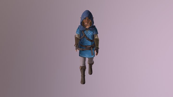 Link Animation Test 3D Model