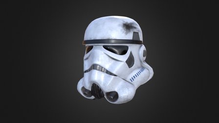 Stormtrooper Helmet 3D Model