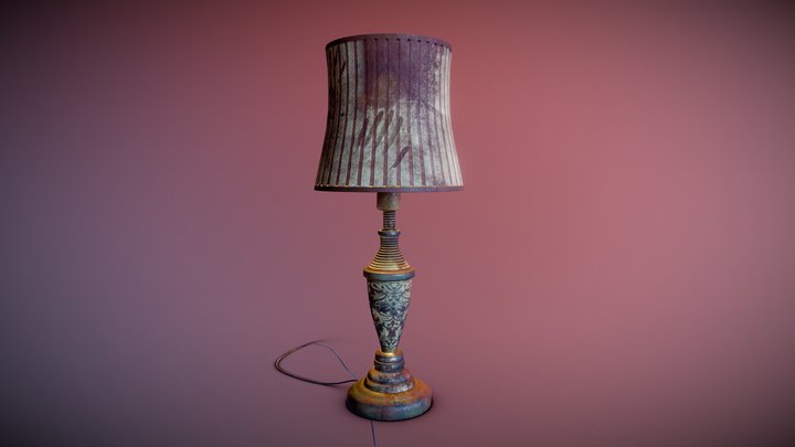 Bloody Vintage table lamp 3D Model