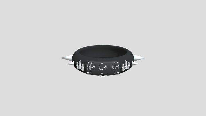 V2 Collar by Yama 3D Model