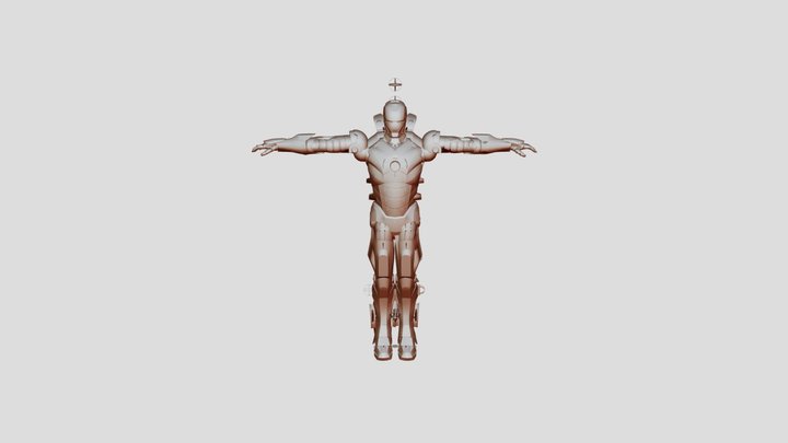 IronMan 3D Model