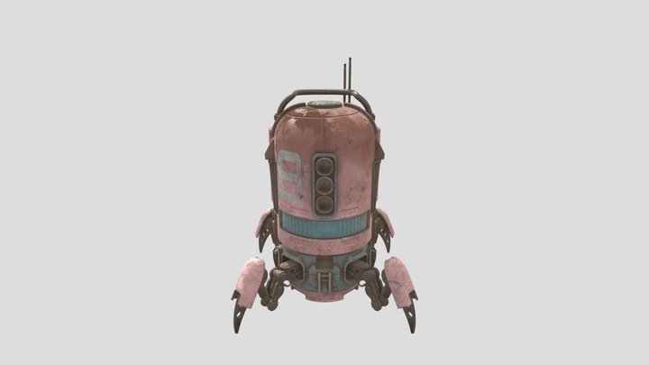 Susan the Spiderbot 3D Model