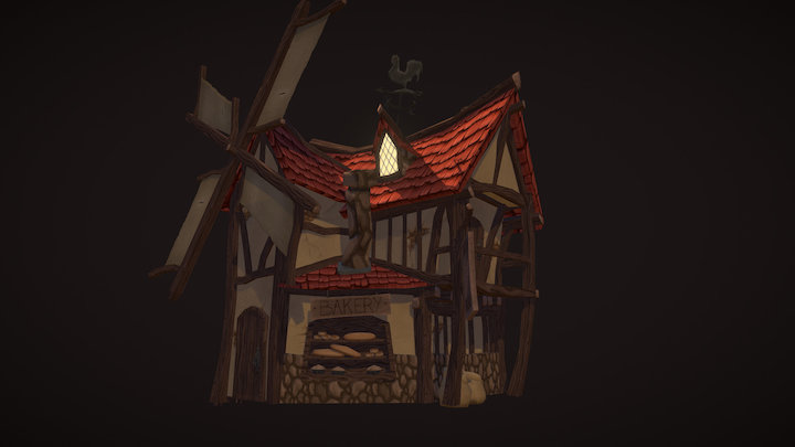 Bakery 3D Model