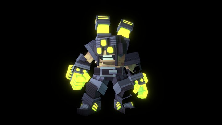 Toxic Engineer 3D Model