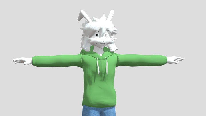Asriel Dreemur (HBreak Juan, Deltarune) 3D Model
