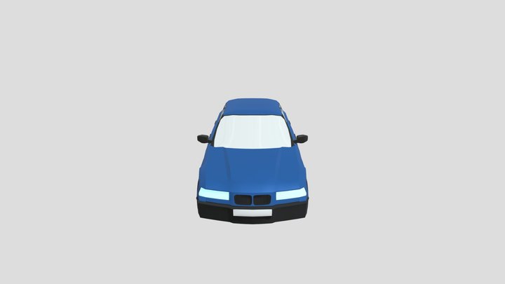 BMW E36 3D Model