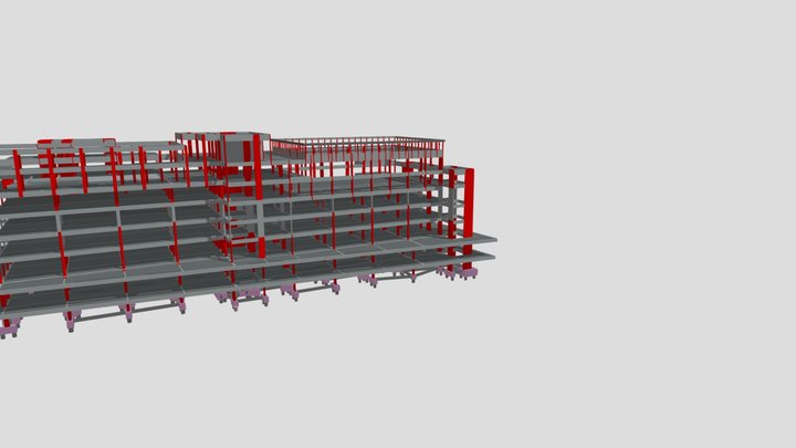 EDIFÍCIO CONCRETO ARMADO 3D Model