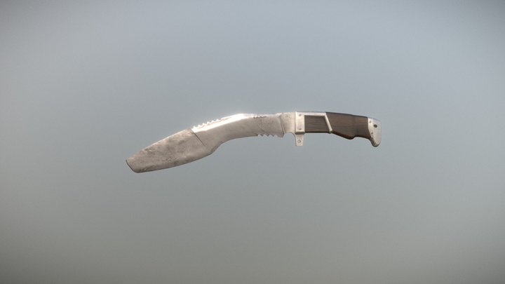 Kyrat Knife 3D Model