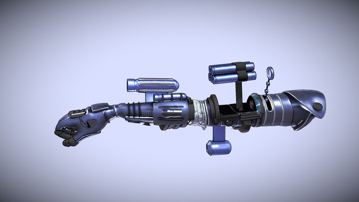 Mecha Arm 3D Model