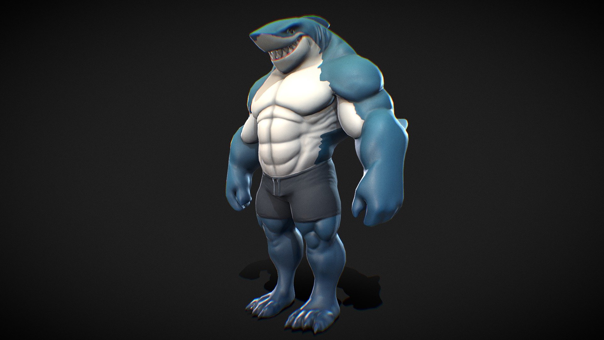 Tralalero Tralala Shark Brainrot (Roblox Bundle) - 3D model by Alex CGW  (@alex.cgwarrior) [2281f33]