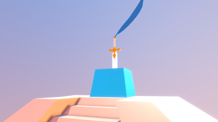 Holy Sword 3D Model