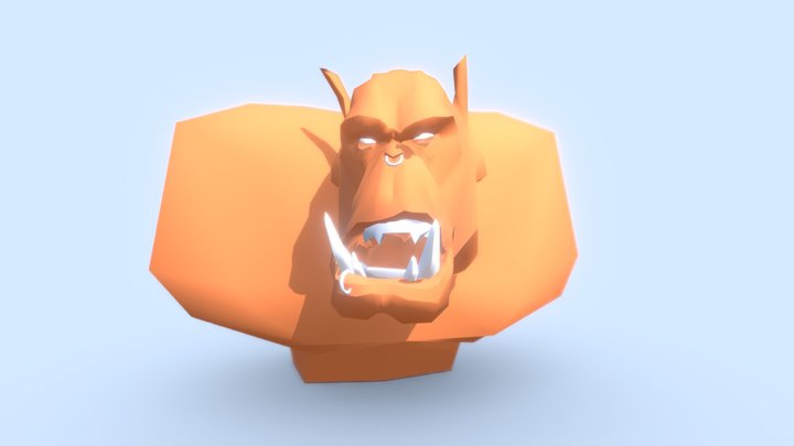 Orc - Garrosh 3D Model