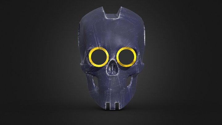 The Watcher Skull 3D Model