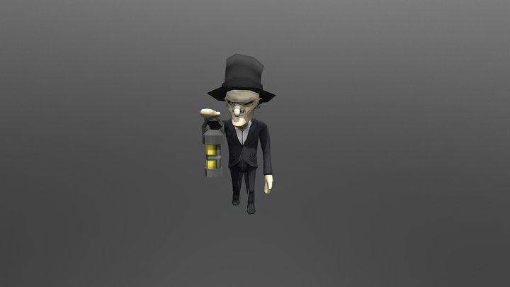 Undertaker 3D Model
