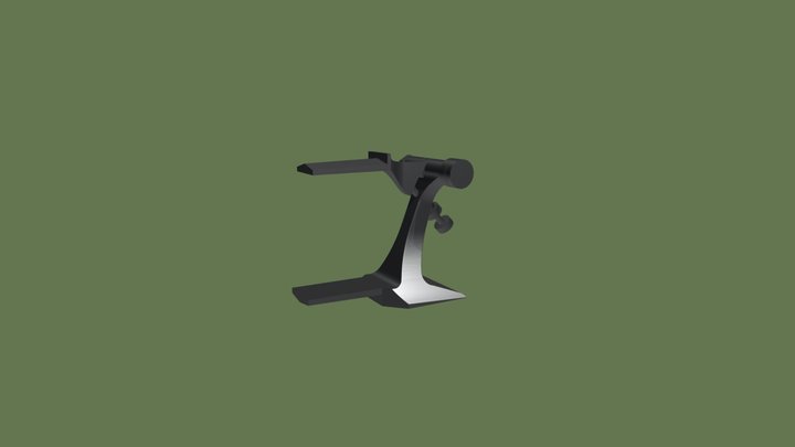 Simple Hinge Articulator 3D Model