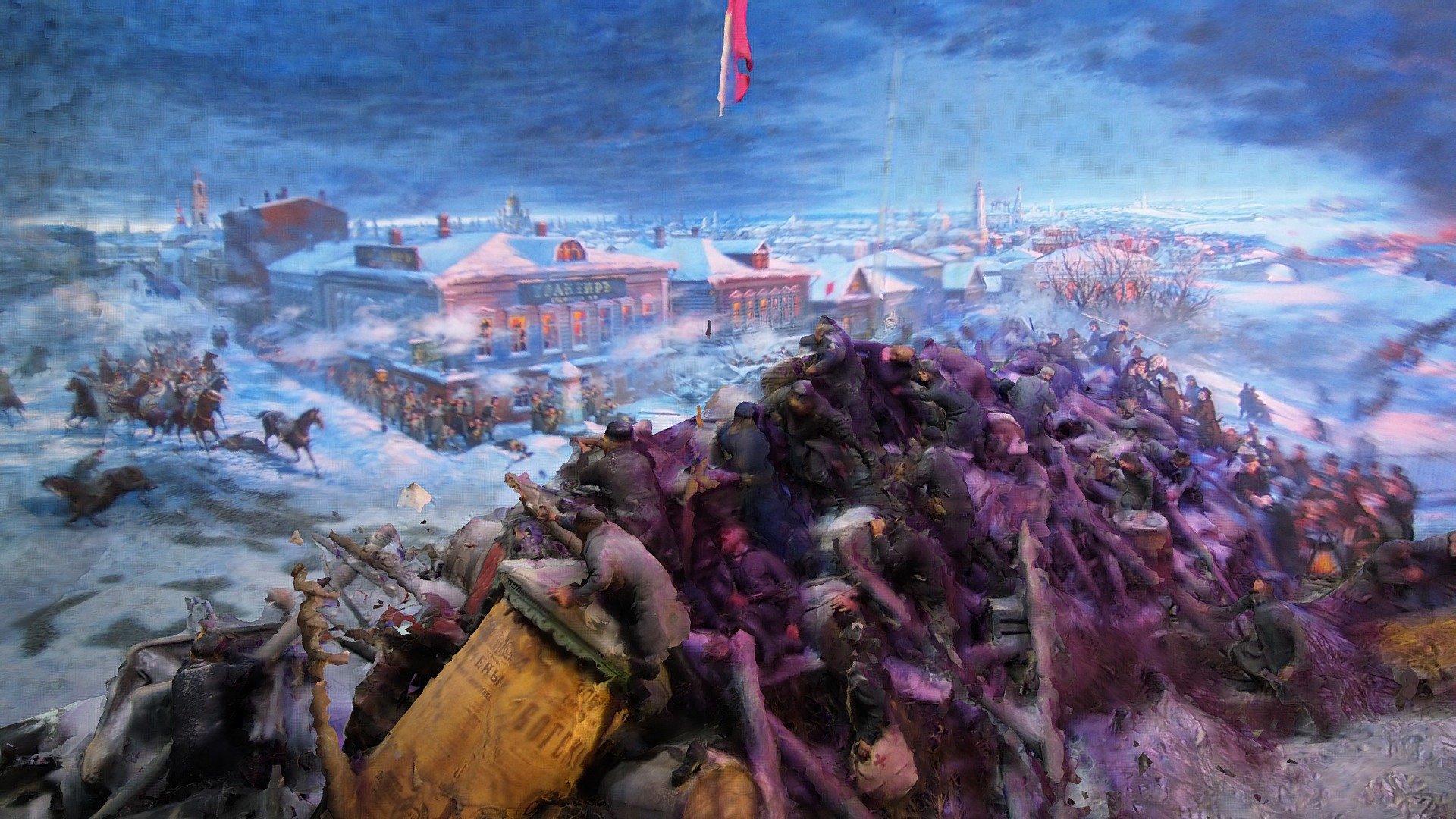Presnya Defence 1905 Diorama