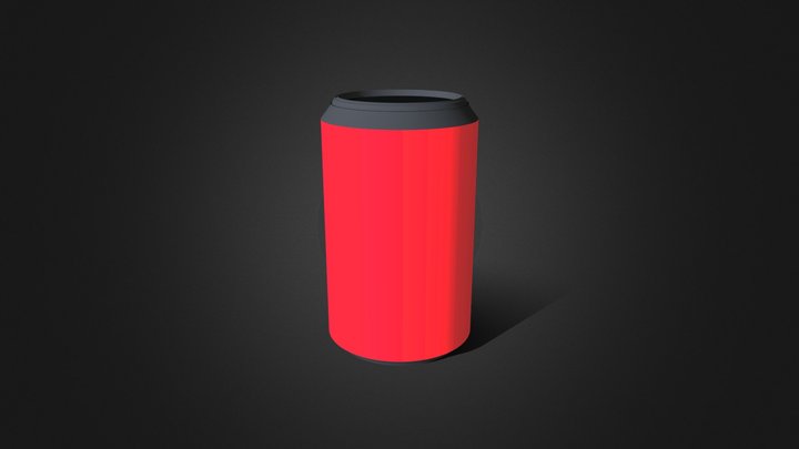 Soda Can 3D Model