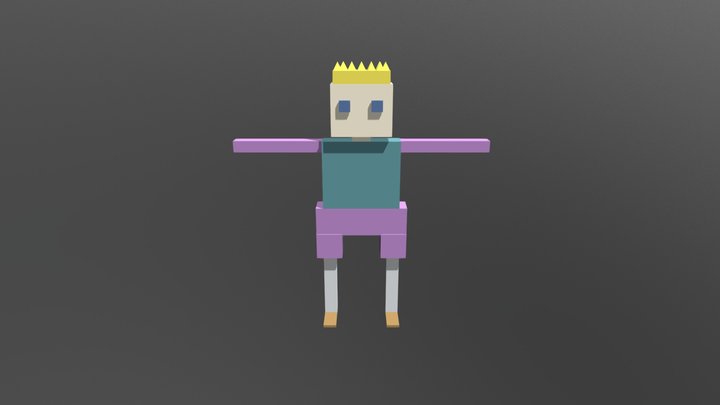Fight Idle 3D Model