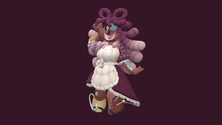 Fractured Loopsy 3D Model