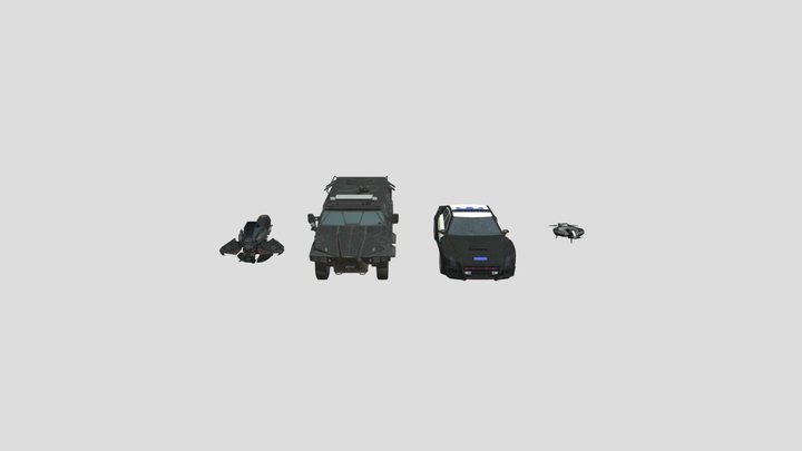 Call of Duty: Advance Warfare - Police Vehicle – Modelo 3D gratuito STL