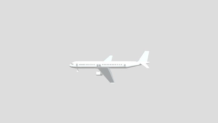 Airliner (2) 3D Model