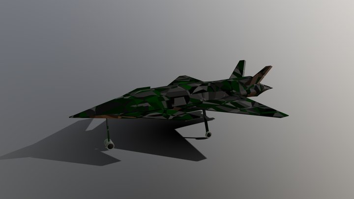 Bayraktar Kizilelma 3D Model