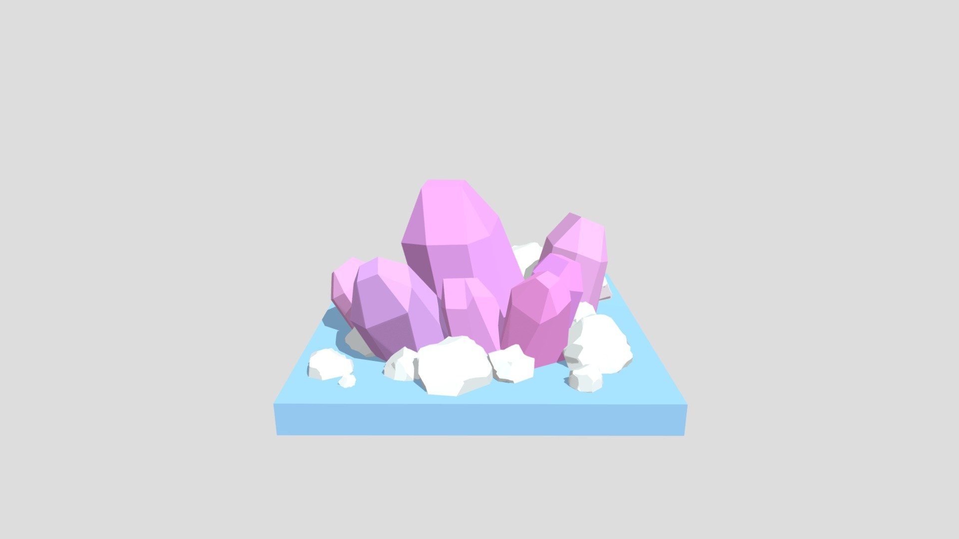 Amethyst Rock Formation