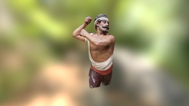 Hermandad de Los Azotes. Sayon 2. muestra 3D Model