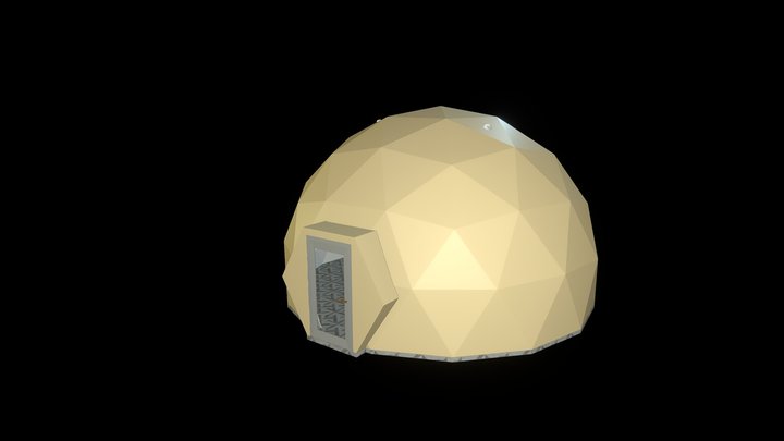 8m sphere 3D Model