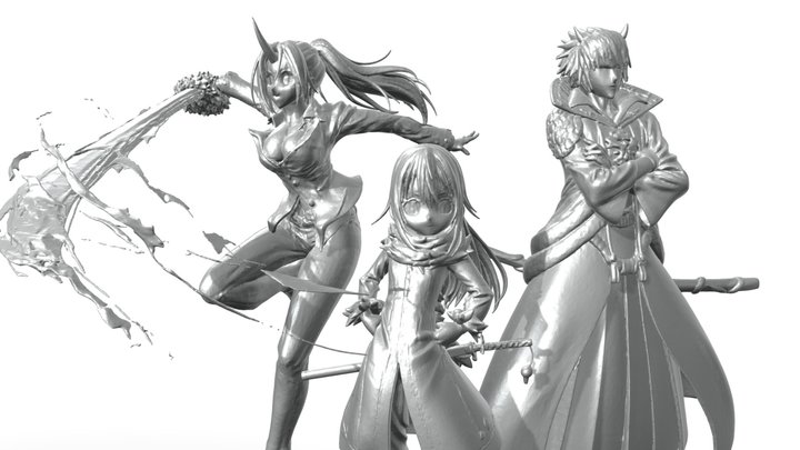 Rimuru 3D models - Sketchfab