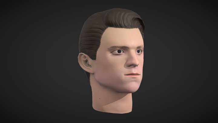 Tom Holland Bust 3D Model