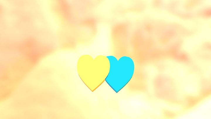 Cuore Ucraina 3D Model