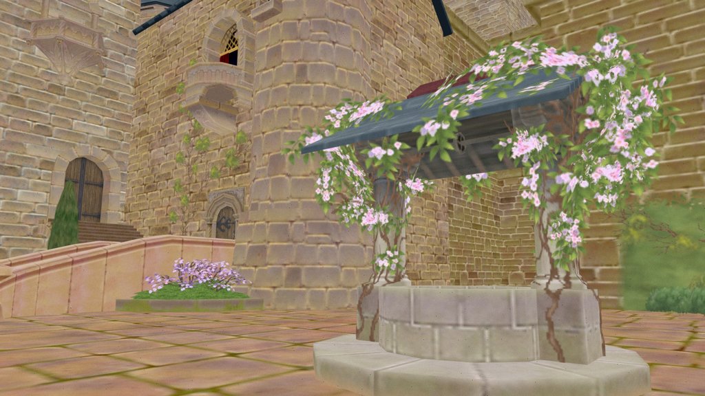 Castle Courtyard (Snow White's Wishing Well)