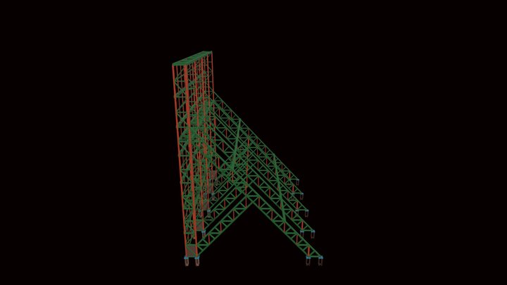 Outdoor Para Predio 3D Model