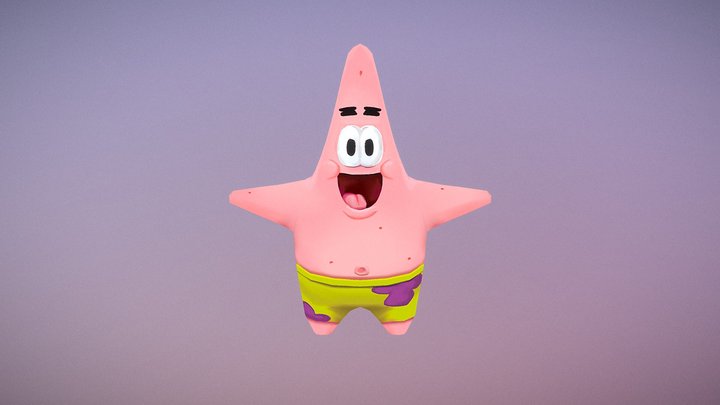 Patrick Star 3D Model