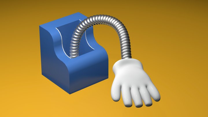 Robot Hands - Toy 3D Model