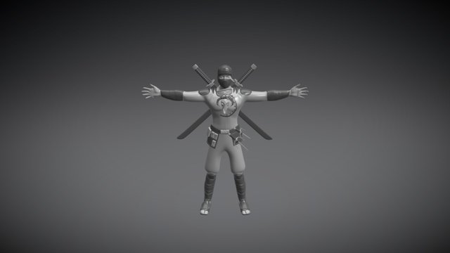 Ninja 3D Model