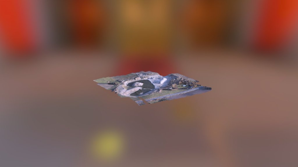 Region Hovedstaden Simplified 3d Mesh
