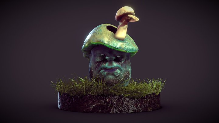 Sentry Mushroom 3D Model