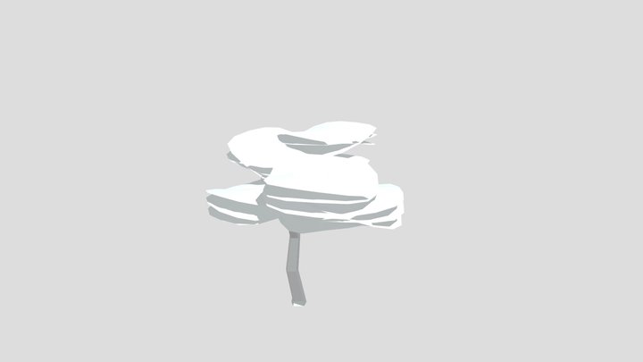 Low Poly Tree 4 3D Model